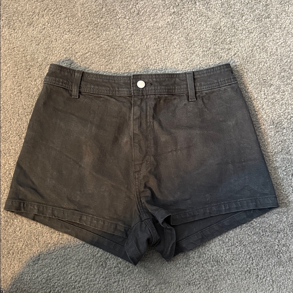 Universal Thread High-Rise Sailor Jean Shorts - Black 10